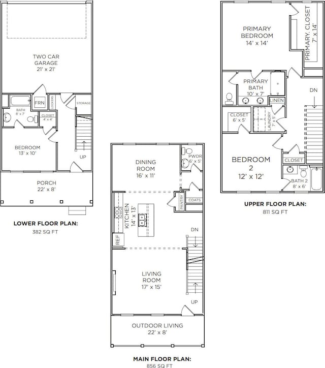 457 Mariposa Trl, Carmel, IN 46032 - home floor plan