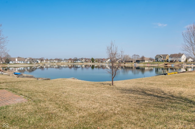 property view of water