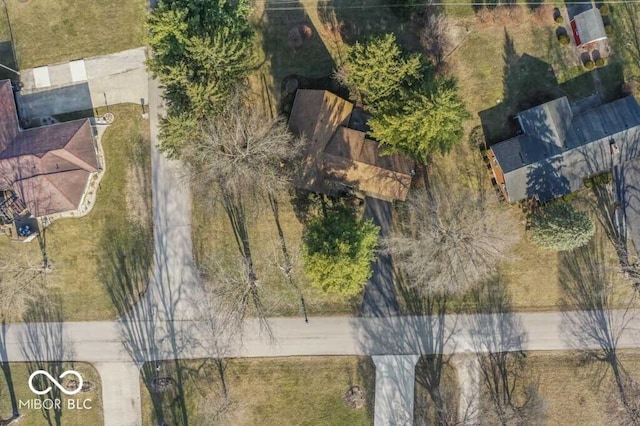 2447 N E Raintree Dr, New Castle, IN 47362 - aerial view of property's location