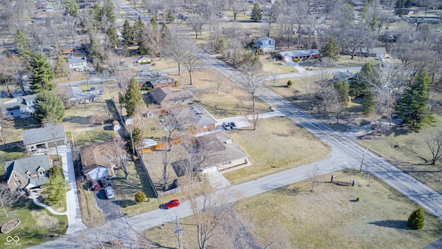 birds eye view of property featuring a residential view