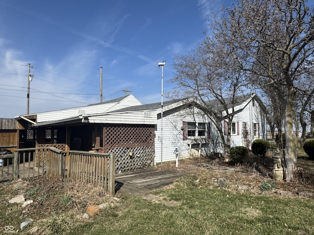 view of property exterior