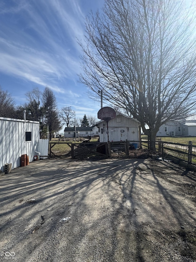 view of street featuring driveway