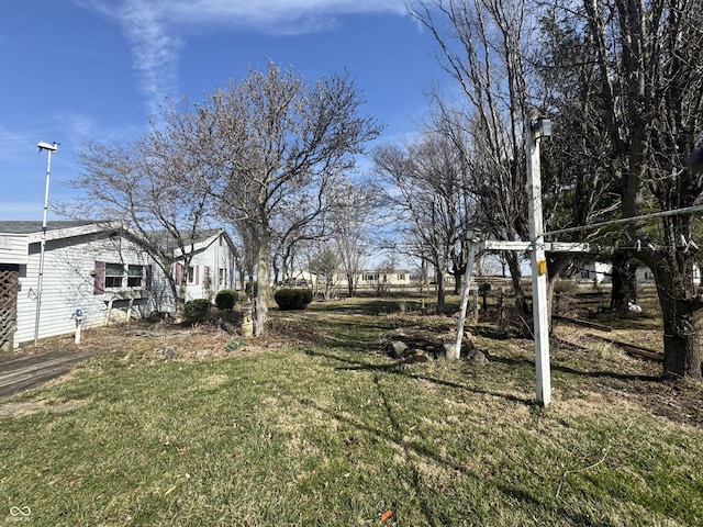 view of yard