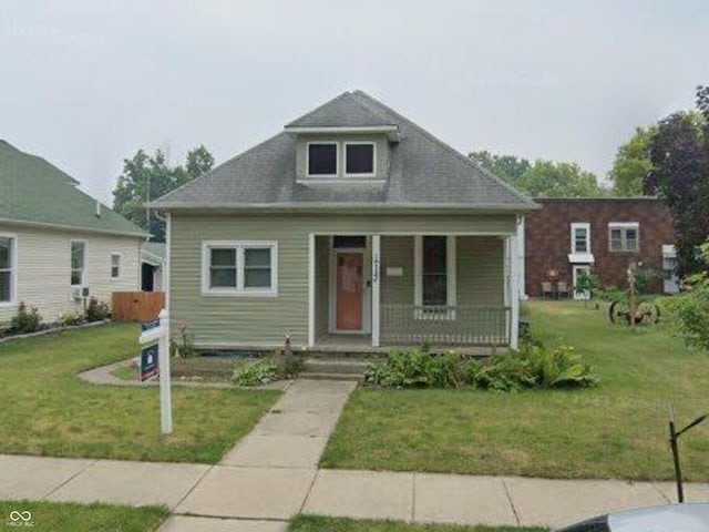 1713 Charles St, Lafayette, IN 47904 - bungalow featuring a porch and a front yard