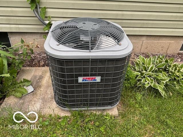 1713 Charles St, Lafayette, IN 47904 - exterior view of central air condition unit