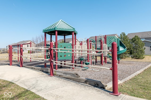 view of community playground