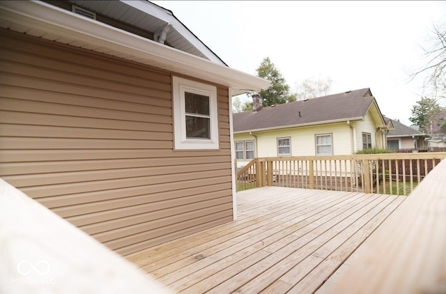 4504 Winthrop Ave, Indianapolis, IN 46205 - view of deck