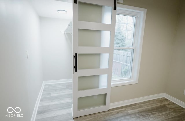 4504 Winthrop Ave, Indianapolis, IN 46205 - interior space featuring baseboards and wood finished floors