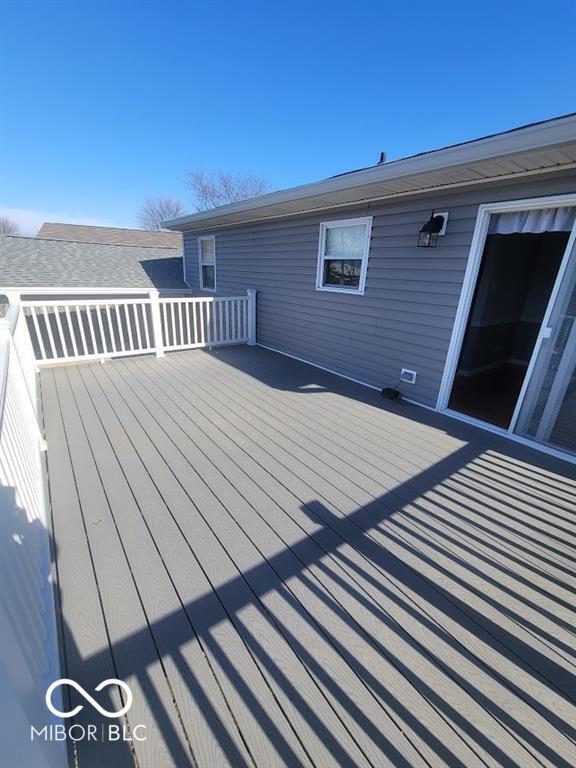 4930 Candy Spots Dr, Indianapolis, IN 46237 - view of deck