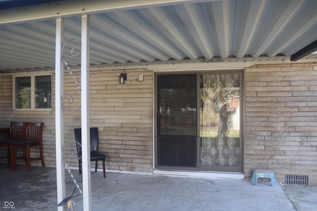 8137 S Delaware St, Indianapolis, IN 46227 - doorway to property featuring visible vents