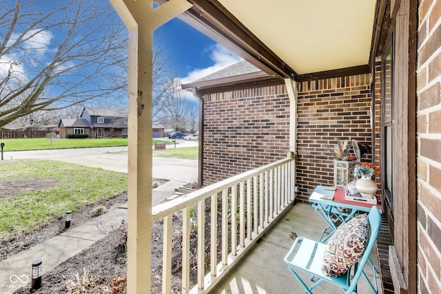 7152 Sandalwood Dr, Avon, IN 46123 - view of balcony