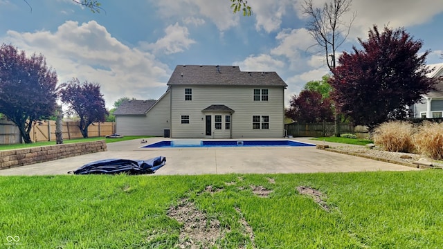 11144 Echo Trl, Indianapolis, IN 46236 - rear view of house featuring a patio area