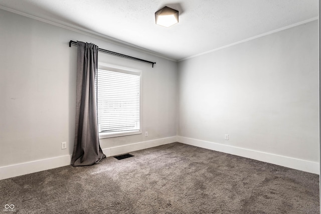 3732 N Kenwood Ave, Indianapolis, IN 46208 - carpeted spare room featuring ornamental molding and baseboards
