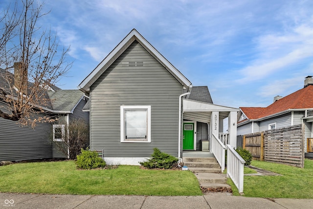 3732 N Kenwood Ave, Indianapolis, IN 46208 - view of front facade