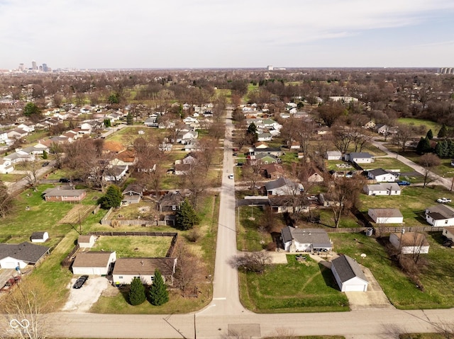 3104 Alice Ave, Indianapolis, IN 46237 - drone / aerial view with a residential view