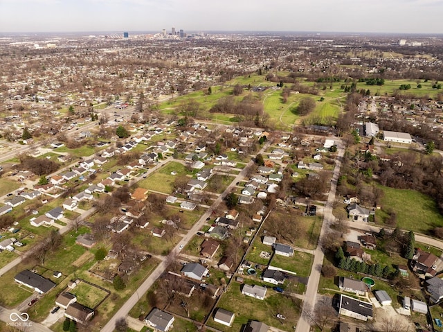 3104 Alice Ave, Indianapolis, IN 46237 - drone / aerial view with a residential view