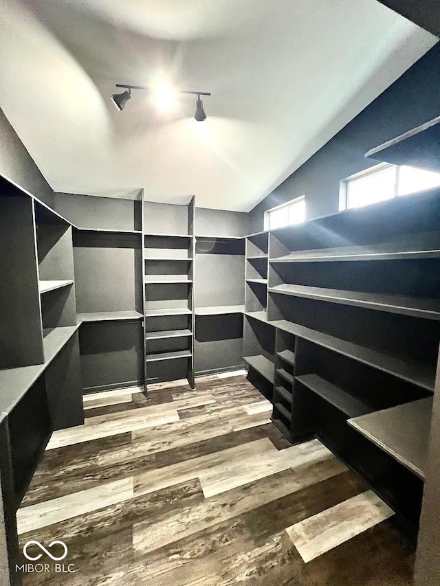 511 N Clark St, Lebanon, IN 46052 - spacious closet featuring wood finished floors