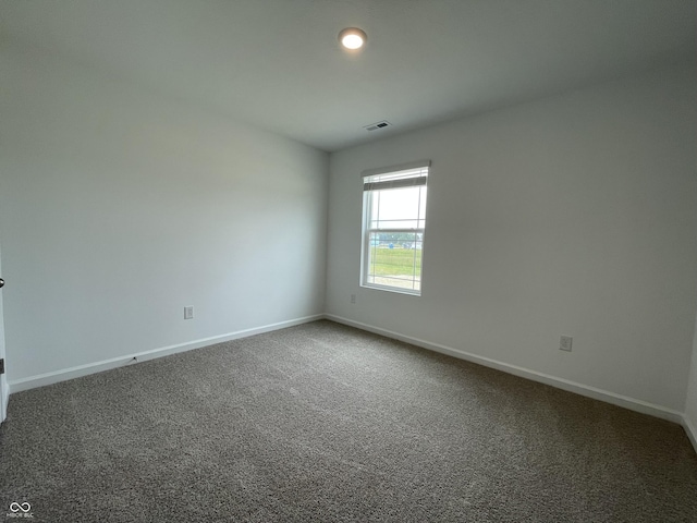 1265 Fleming Dr, Greenfield, IN 46140 - carpeted spare room featuring baseboards