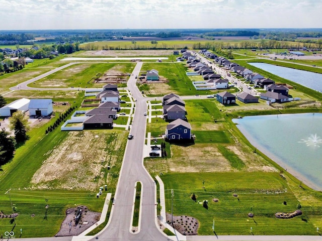 1265 Fleming Dr, Greenfield, IN 46140 - aerial view of property's location featuring a nearby body of water