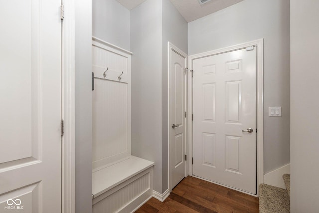 3792 Waterfront Way, Plainfield, IN 46168 - mudroom with dark wood-style floors