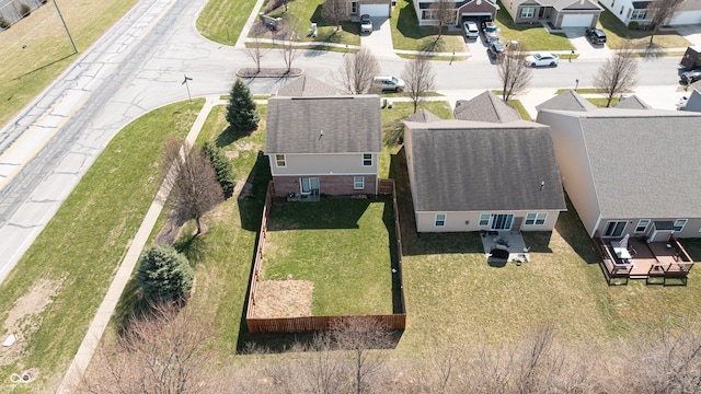 5944 Edelle Dr, Indianapolis, IN 46237 - aerial view featuring a residential view