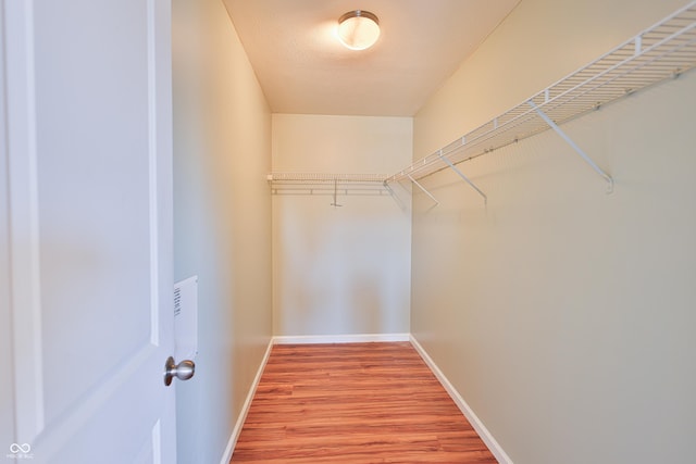 5944 Edelle Dr, Indianapolis, IN 46237 - walk in closet with light wood finished floors