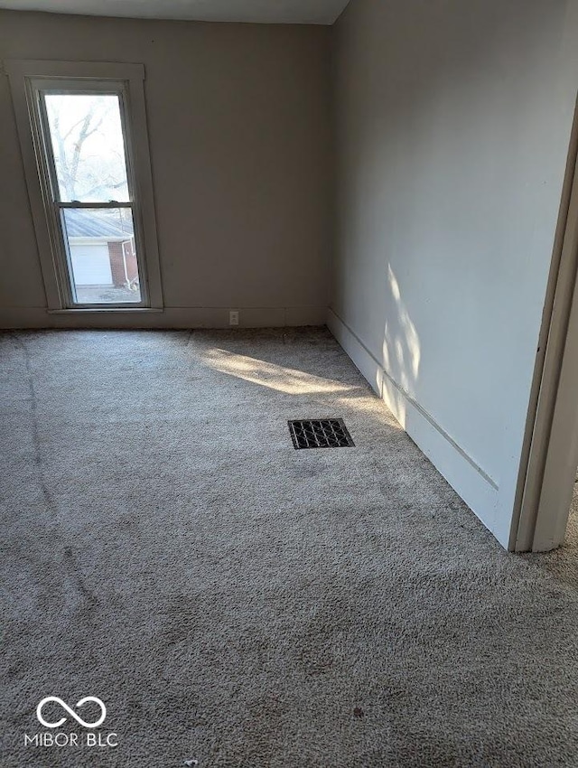 9278 S Geneva Rd, Flat Rock, IN 47234 - carpeted spare room featuring visible vents