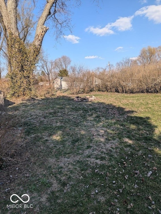 9278 S Geneva Rd, Flat Rock, IN 47234 - view of yard