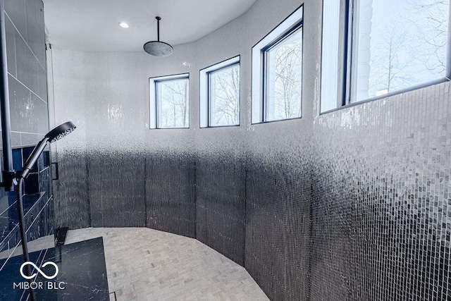 395 Breakwater Dr, Fishers, IN 46037 - full bath featuring a tile shower