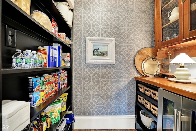 450 W Ash St, Zionsville, IN 46077 - pantry with wine cooler