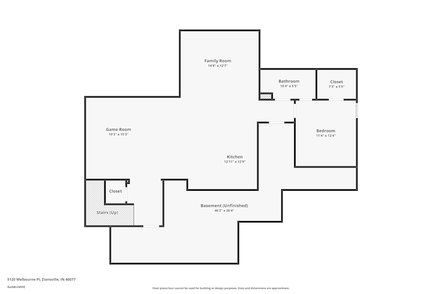 5120 Melbourne Pl, Zionsville, IN 46077 - home floor plan
