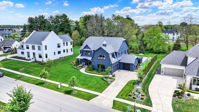 5120 Melbourne Pl, Zionsville, IN 46077 - aerial perspective of suburban area