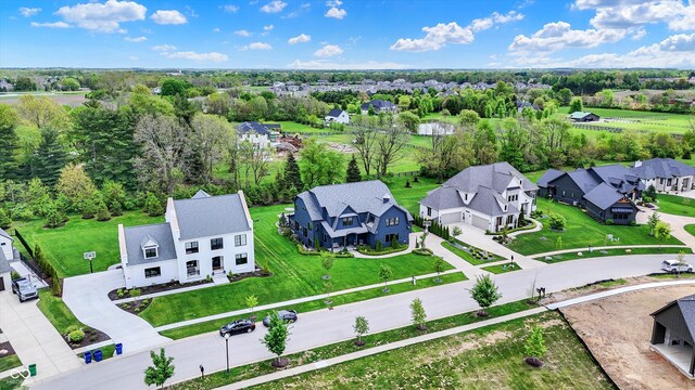 5120 Melbourne Pl, Zionsville, IN 46077 - aerial perspective of suburban area