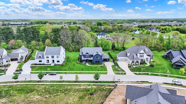 5120 Melbourne Pl, Zionsville, IN 46077 - aerial perspective of suburban area