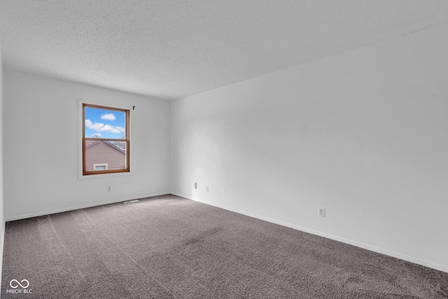 1847 Crystal Bay E Dr, Plainfield, IN 46168 - spare room with baseboards, a textured ceiling, and carpet