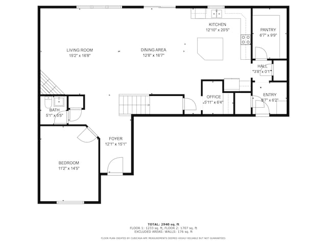 6345 Meadowview Dr, Whitestown, IN 46075 - room layout