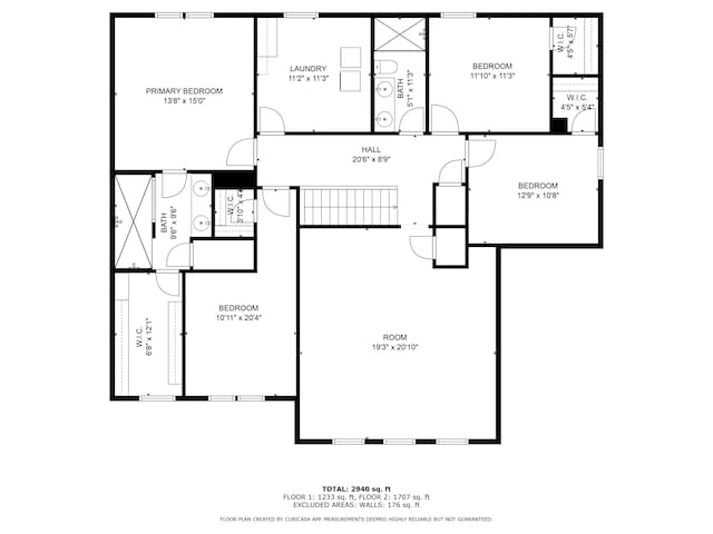 6345 Meadowview Dr, Whitestown, IN 46075 - room layout
