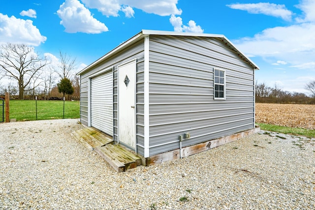 5371 Lue Ann Ln, Mooresville, IN 46158 - view of outdoor structure featuring an outbuilding