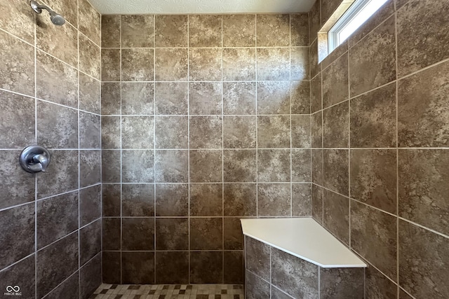 12959 Balfour Rd, Fishers, IN 46037 - bathroom featuring a tile shower