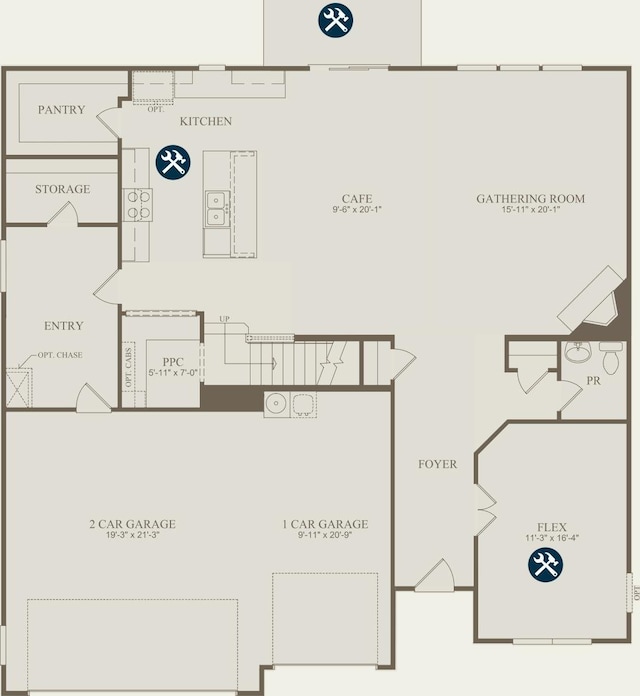 12959 Balfour Rd, Fishers, IN 46037 - floor plan / room layout