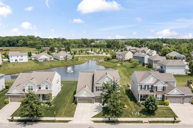 12959 Balfour Rd, Fishers, IN 46037 - aerial perspective of suburban area featuring a large body of water