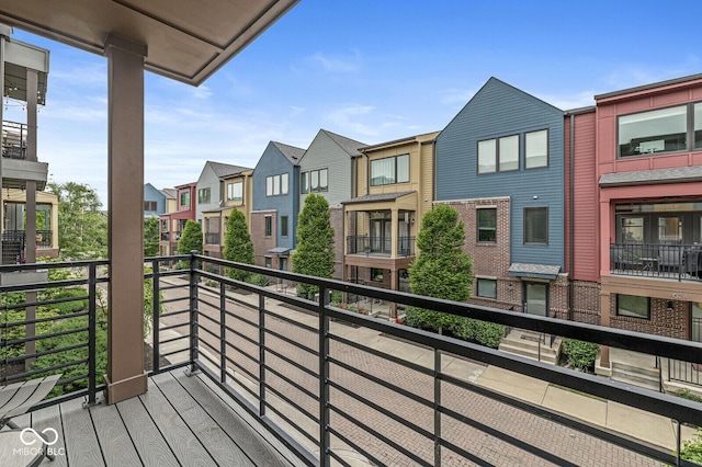 622 E 10th St Unit 206, Indianapolis, IN 46202 - balcony featuring a residential view