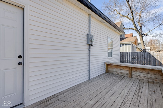 843 N Oxford St, Indianapolis, IN 46201 - view of deck