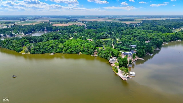 22 Point Ln, Arcadia, IN 46030 - drone / aerial view of a large body of water