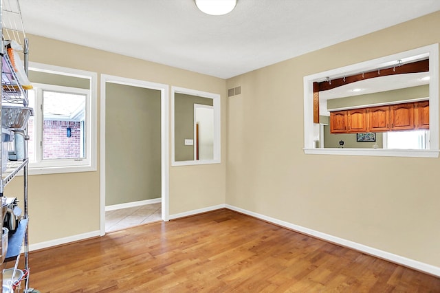 22 Point Ln, Arcadia, IN 46030 - unfurnished living room featuring light wood-style flooring