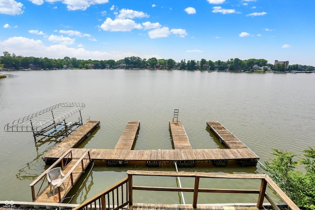22 Point Ln, Arcadia, IN 46030 - dock area with a water view