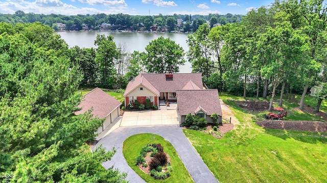 22 Point Ln, Arcadia, IN 46030 - aerial view of property and surrounding area with a nearby body of water