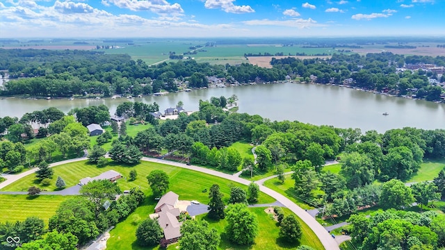22 Point Ln, Arcadia, IN 46030 - bird's eye view of a large body of water