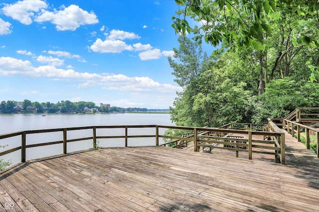 22 Point Ln, Arcadia, IN 46030 - dock featuring a water view