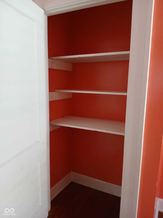 view of closet